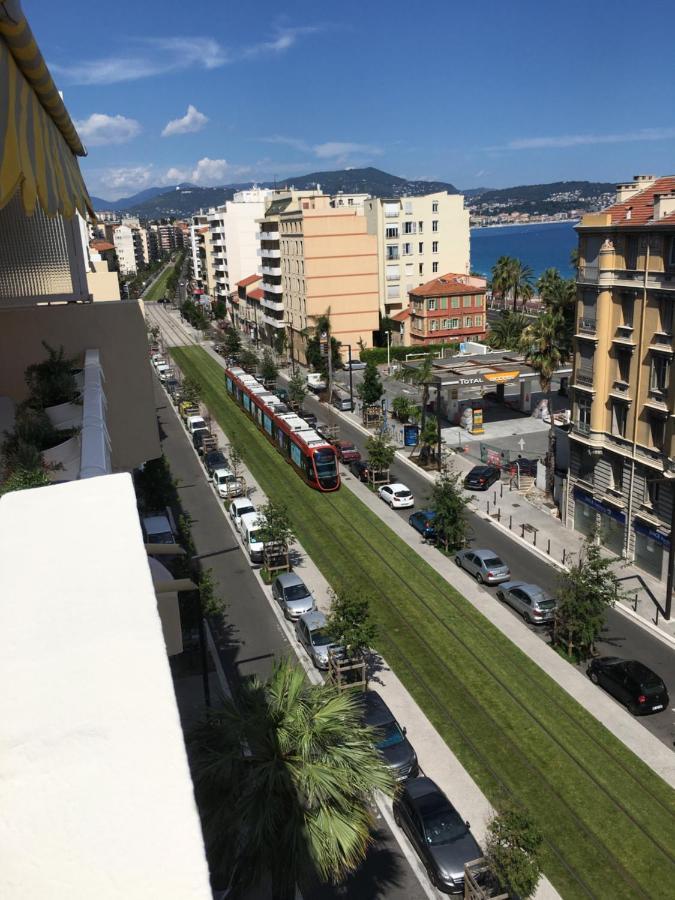 Studio 100M De La Mer Nizza Exterior foto